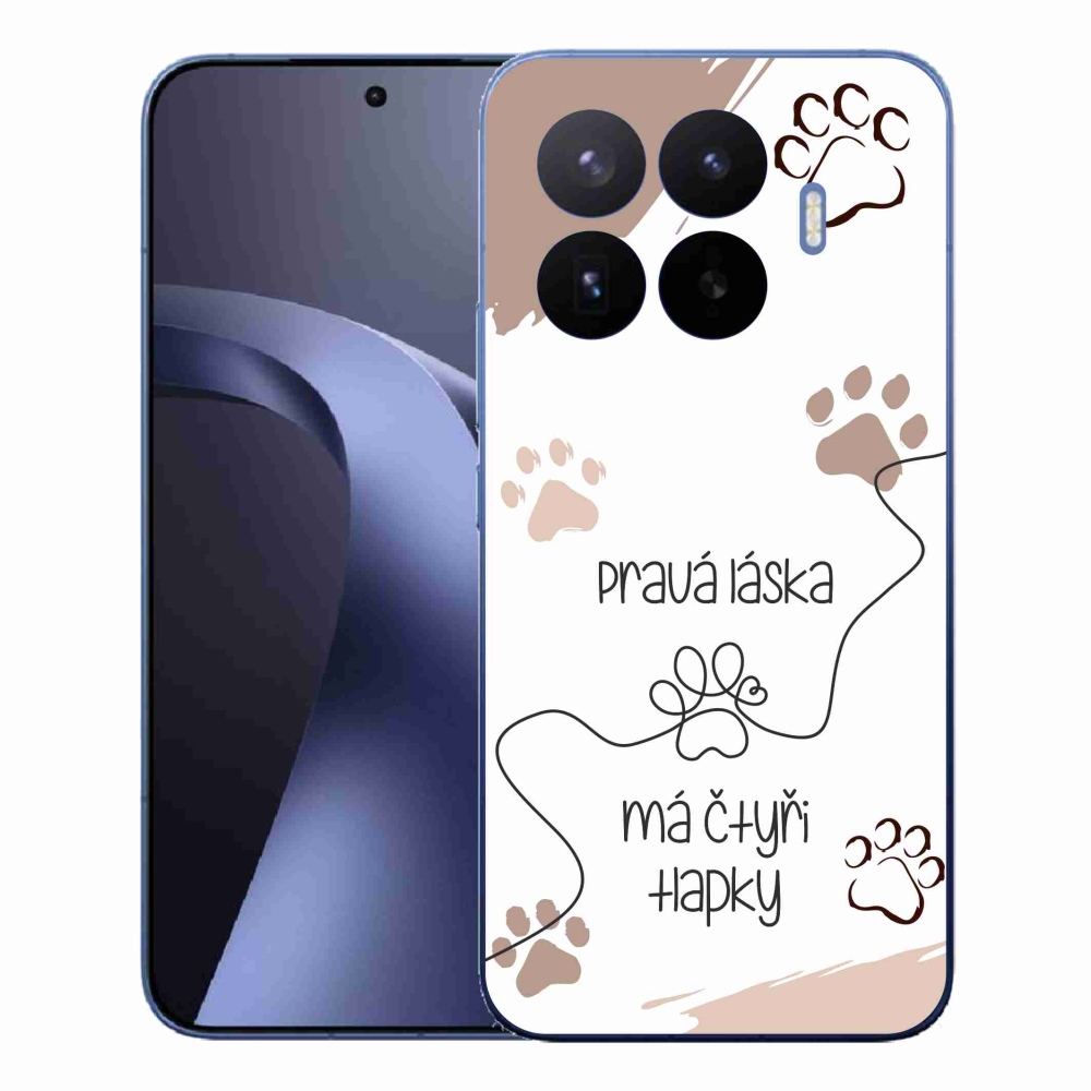 Gélový kryt mmCase na Xiaomi 17T Pro - psí motív 1 biele pozadie