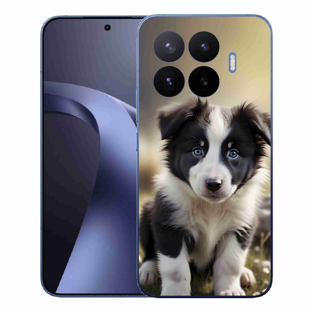 Gélový kryt mmCase na Xiaomi 17T Pro - roztomilá border kólia