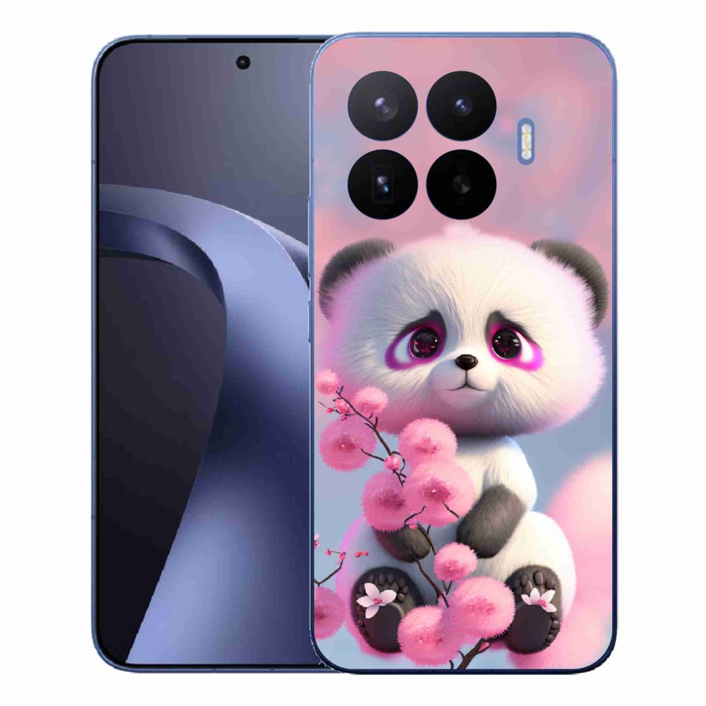 Gélový kryt mmCase na Xiaomi 17T Pro - roztomilá panda 1