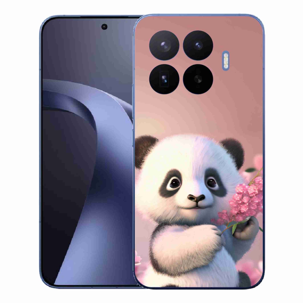 Gélový kryt mmCase na Xiaomi 17T Pro - roztomilá panda