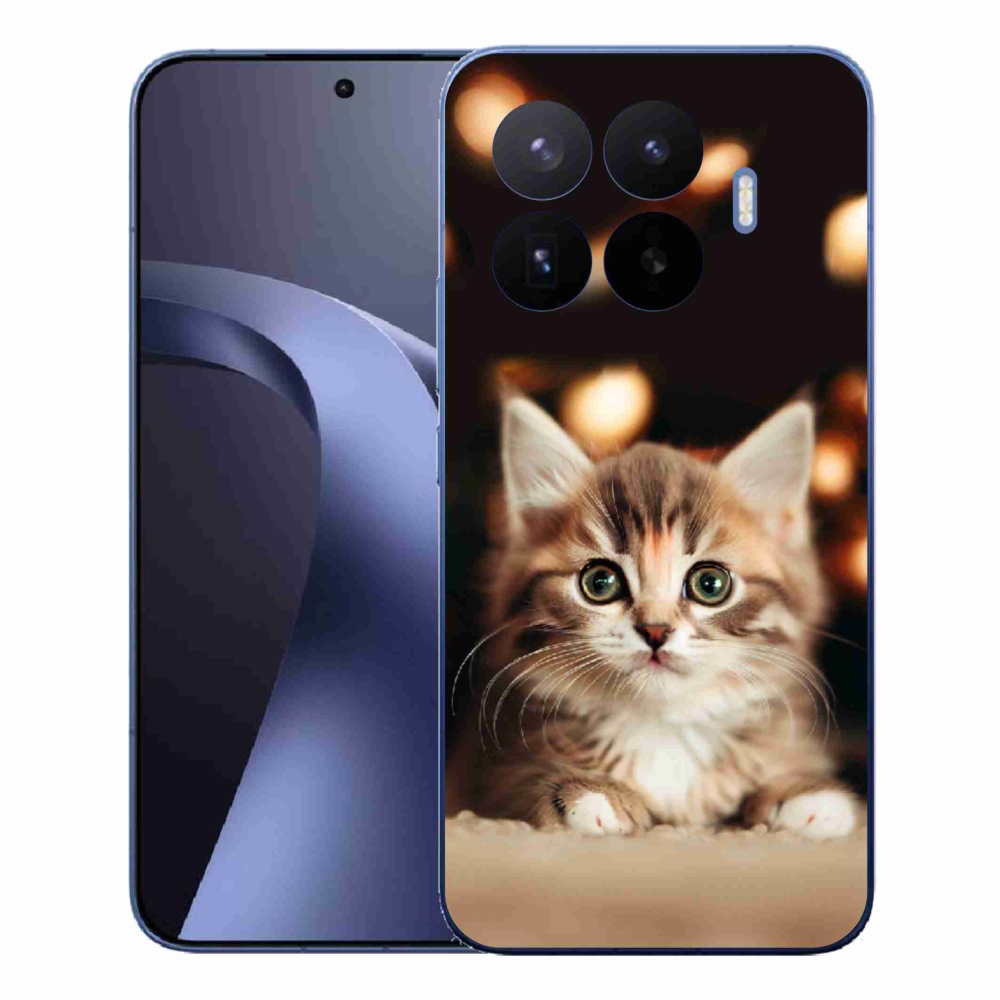 Gélový kryt mmCase na Xiaomi 17T Pro - roztomilé mačiatko 2