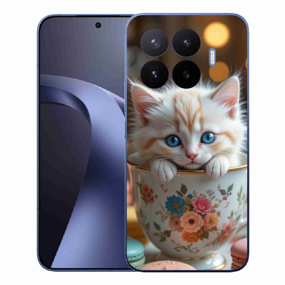 Gélový kryt mmCase na Xiaomi 17T Pro - roztomilé mačiatko 6