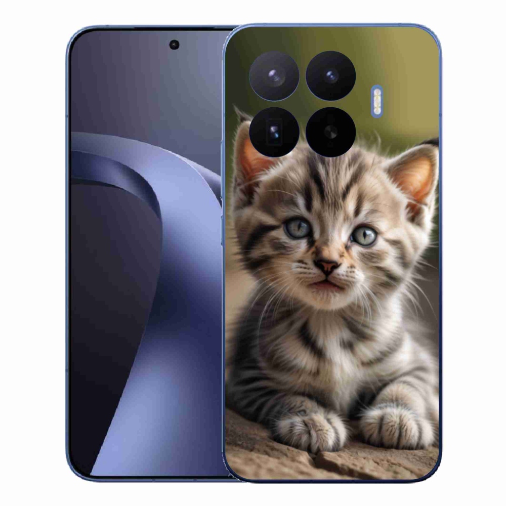 Gélový kryt mmCase na Xiaomi 17T Pro - roztomilé mačiatko 9