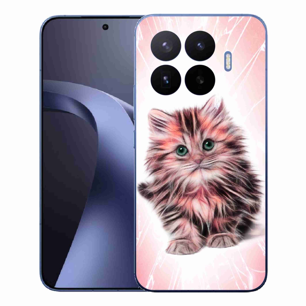 Gélový kryt mmCase na Xiaomi 17T Pro - roztomilé mačiatko