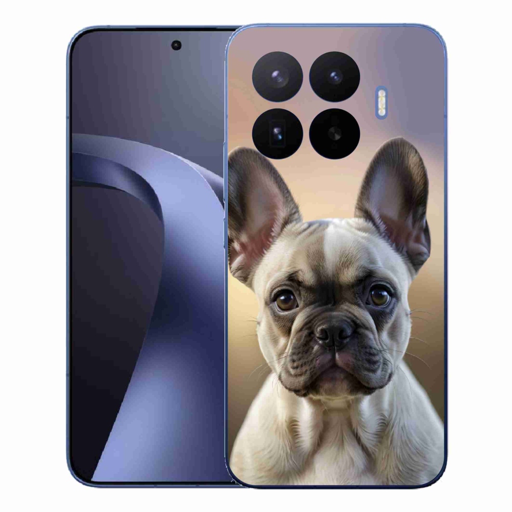 Gélový kryt mmCase na Xiaomi 17T Pro - roztomilý francúzsky buldoček