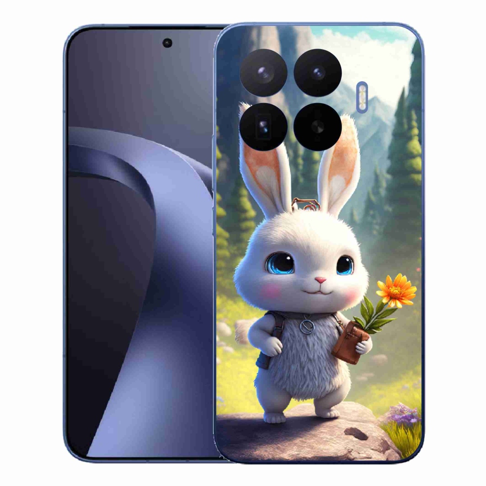 Gélový kryt mmCase na Xiaomi 17T Pro - roztomilý zajačik