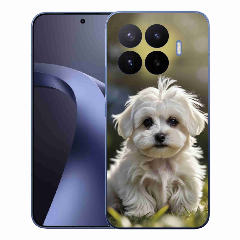 Gélový kryt mmCase na Xiaomi 17T Pro - roztomilý maltézsky psík