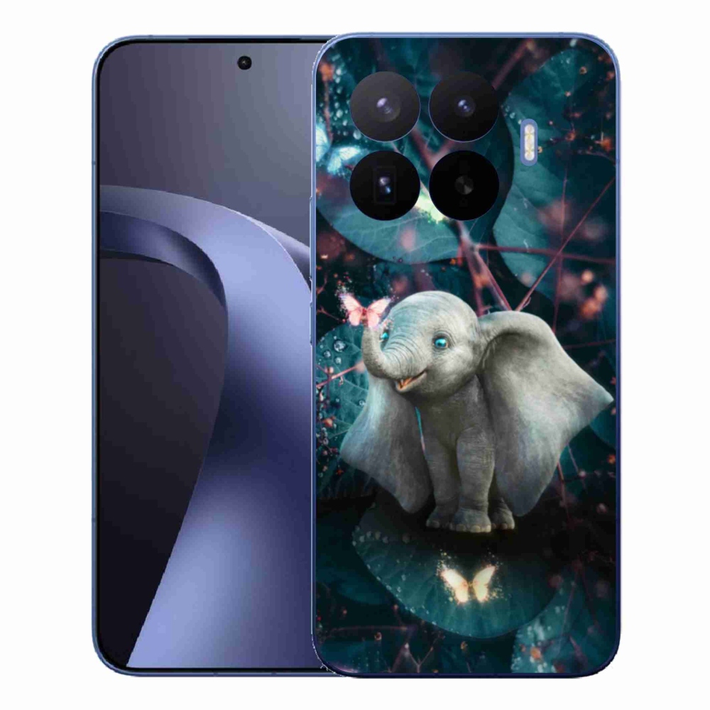 Gélový kryt mmCase na Xiaomi 17T Pro - roztomilý slon