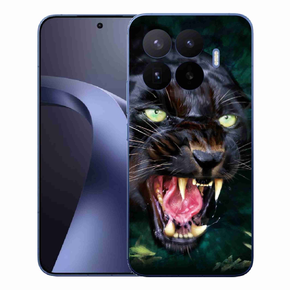 Gélový kryt mmCase na Xiaomi 17T Pro - rozzúrený čierny panter