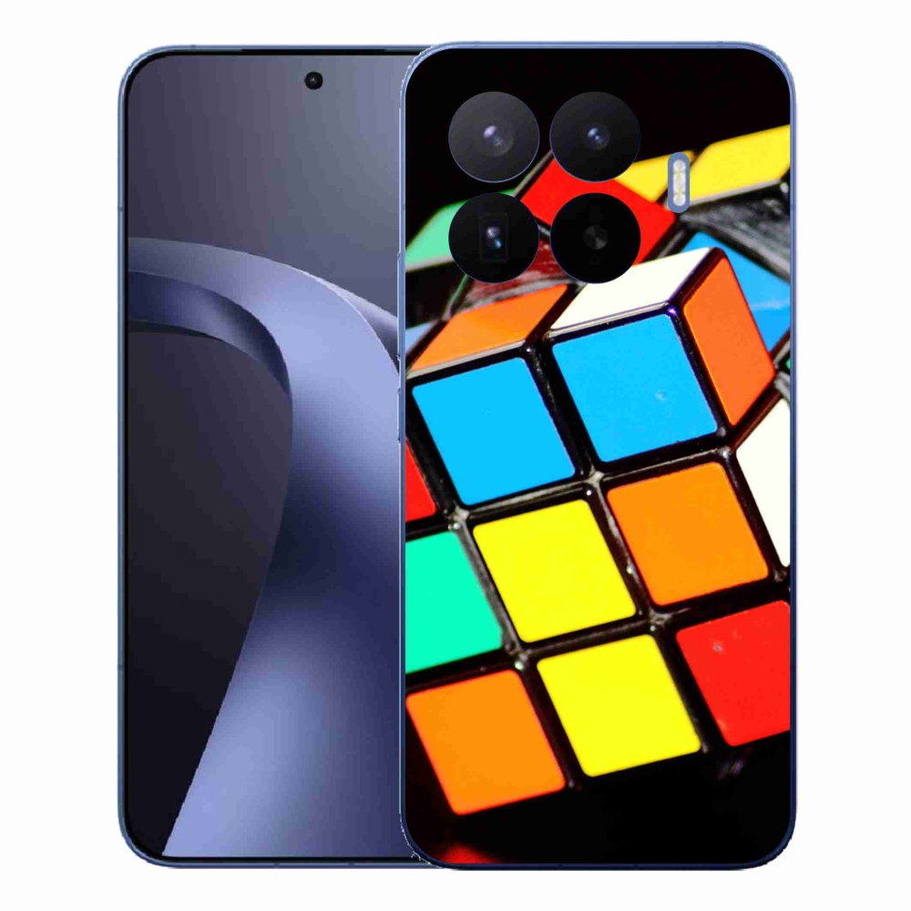 Gélový kryt mmCase na Xiaomi 17T Pro - rubikova kocka