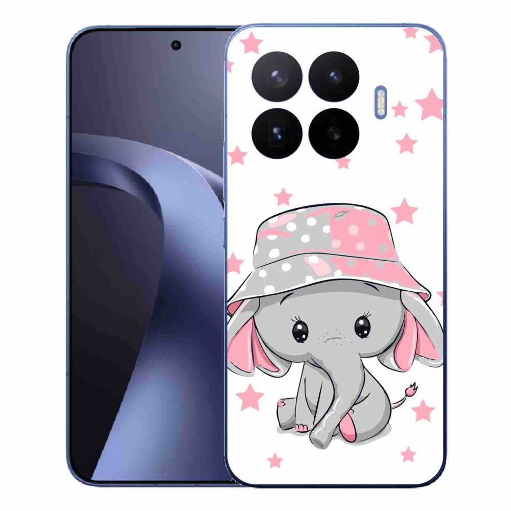 Gélový kryt mmCase na Xiaomi 17T Pro - ružový slon