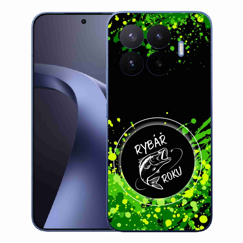 Gélový kryt mmCase na Xiaomi 17T Pro - rybár roka čierne pozadie