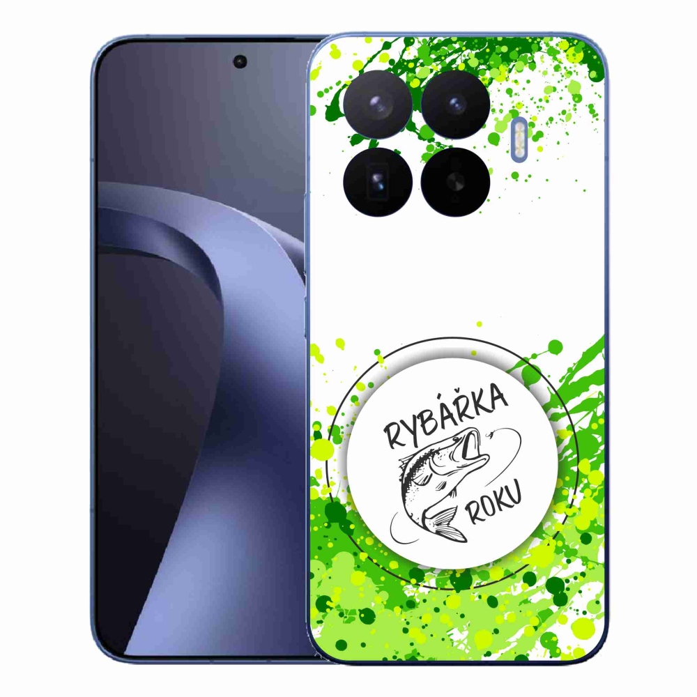 Gélový kryt mmCase na Xiaomi 17T Pro - rybárka roku biele pozadie