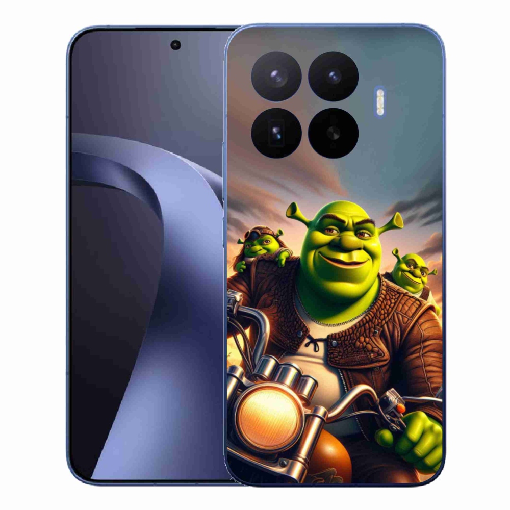 Gélový kryt mmCase na Xiaomi 17T Pro - shrek na motorke