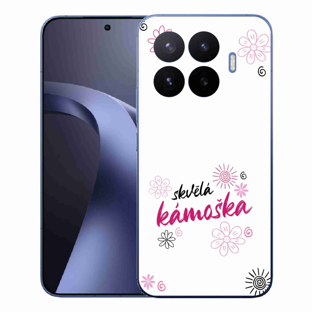 Gélový kryt mmCase na Xiaomi 17T Pro - skvelá kamoška biele pozadie