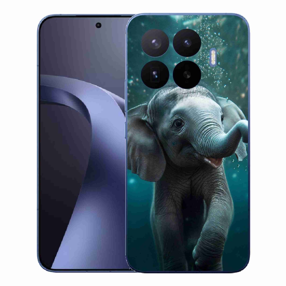 Gélový kryt mmCase na Xiaomi 17T Pro - sloník pod vodou