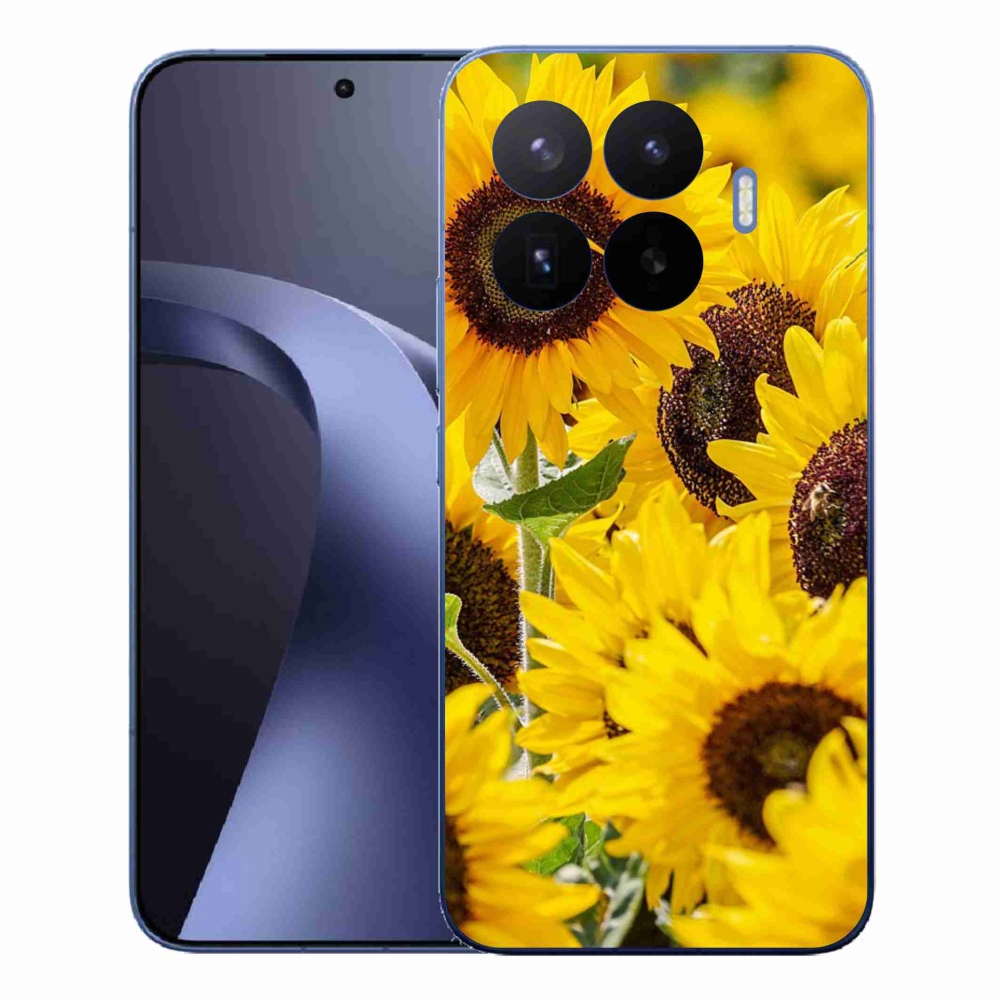Gélový kryt mmCase na Xiaomi 17T Pro - slnečnice