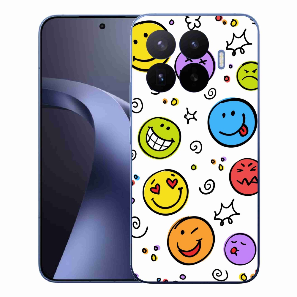 Gélový kryt mmCase na Xiaomi 17T Pro - smajlíci