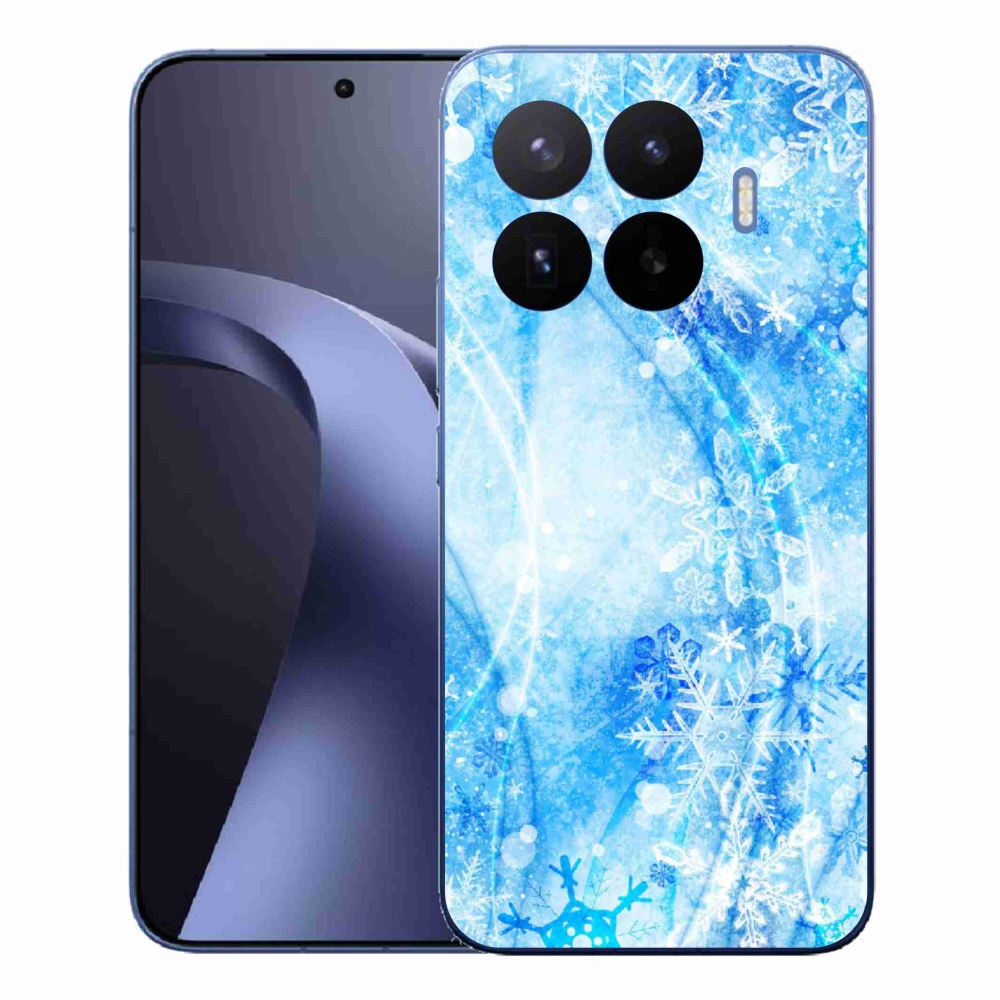Gélový kryt mmCase na Xiaomi 17T Pro - snehové vločky