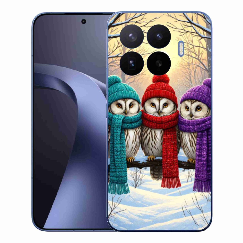 Gélový kryt mmCase na Xiaomi 17T Pro - soví priatelia