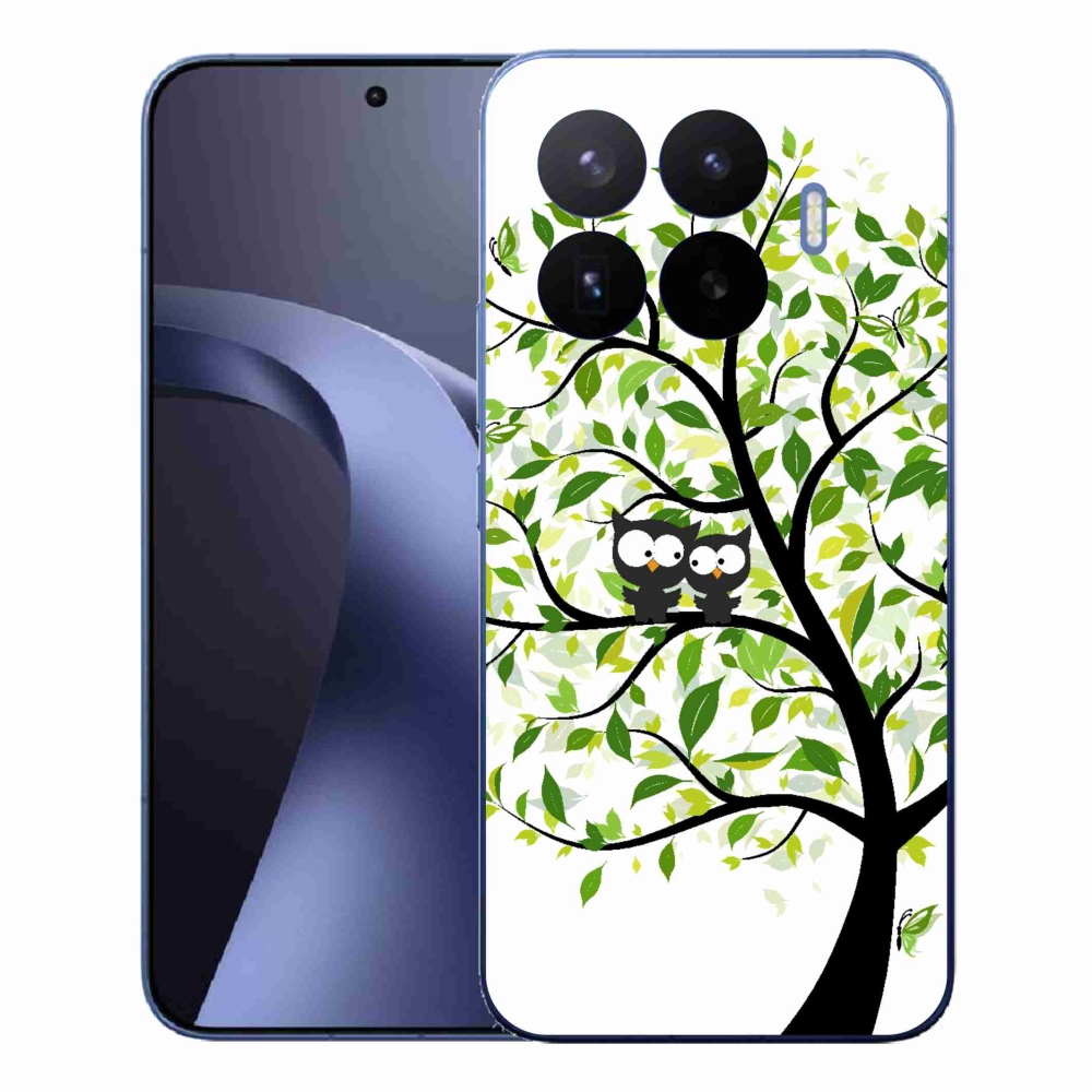 Gélový kryt mmCase na Xiaomi 17T Pro - malej sovy na strome