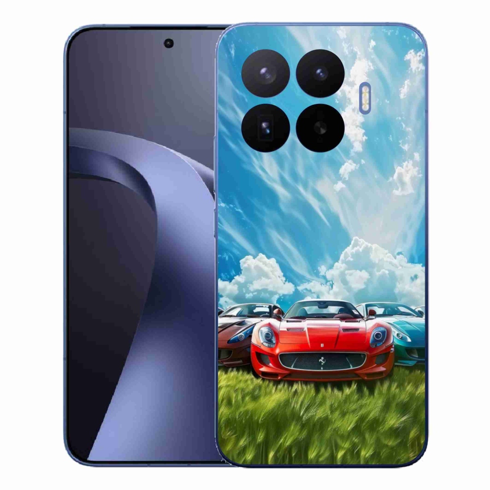 Gélový kryt mmCase na Xiaomi 17T Pro - športové vozidlá