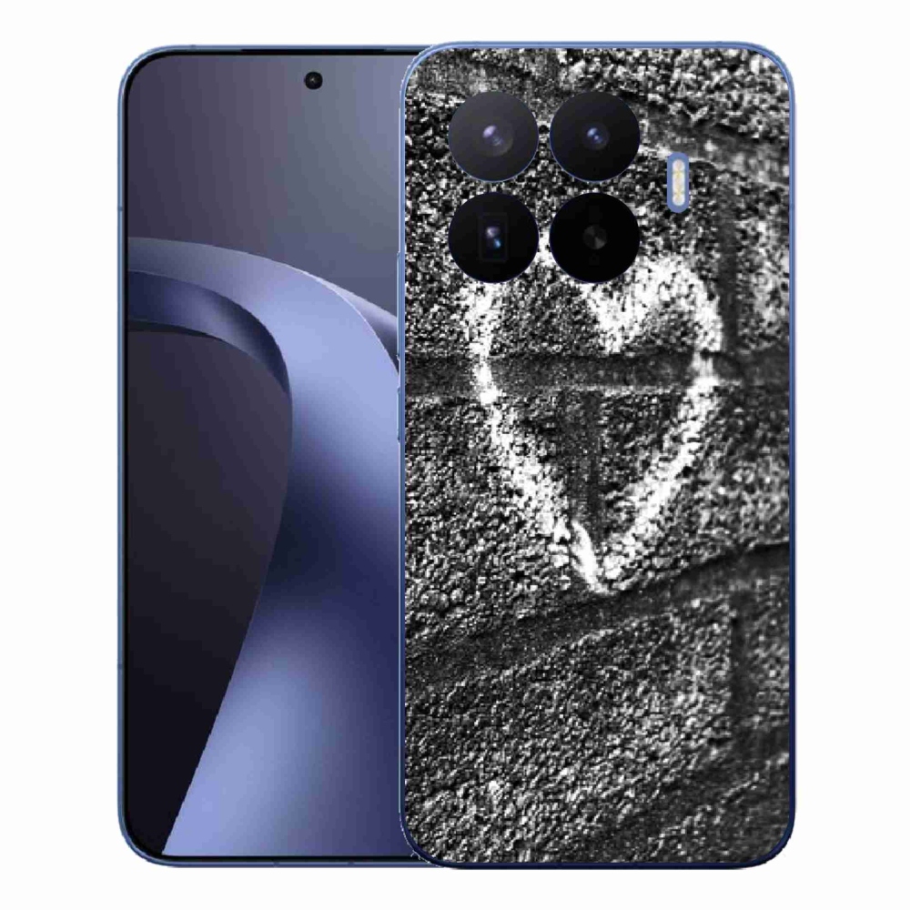 Gélový kryt mmCase na Xiaomi 17T Pro - srdce na stene
