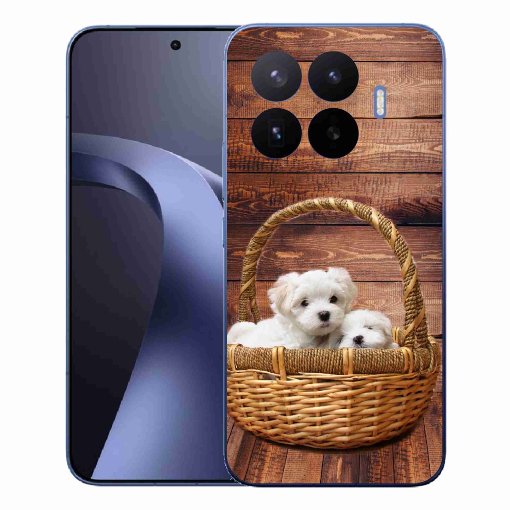 Gélový kryt mmCase na Xiaomi 17T Pro - šteniatka