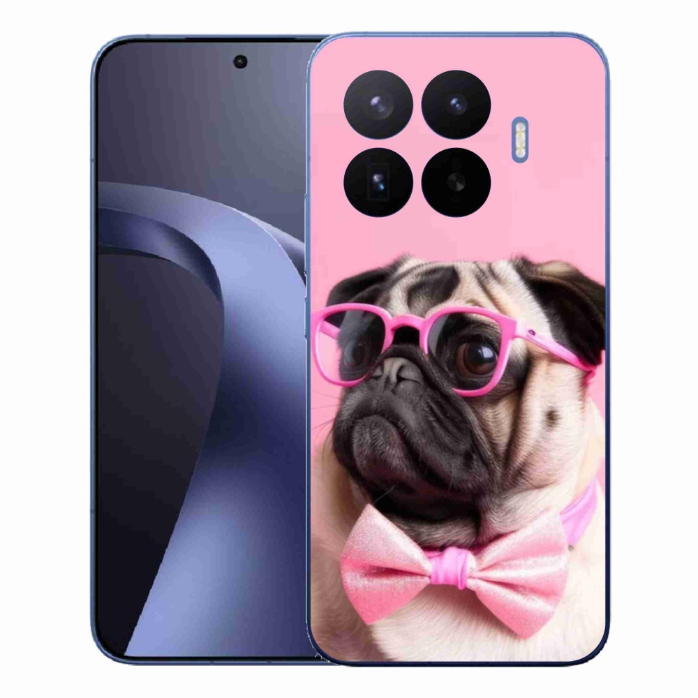 Gélový kryt mmCase na Xiaomi 17T Pro - štýlový mops