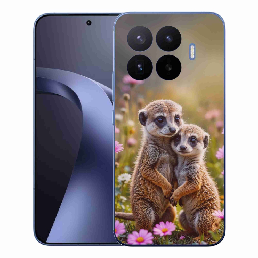 Gélový kryt mmCase na Xiaomi 17T Pro - surikatí duo