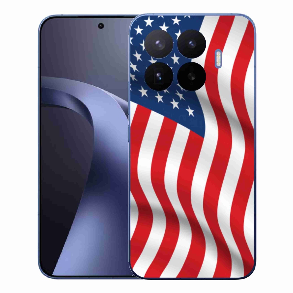 Gélový kryt mmCase na Xiaomi 17T Pro - USA vlajka