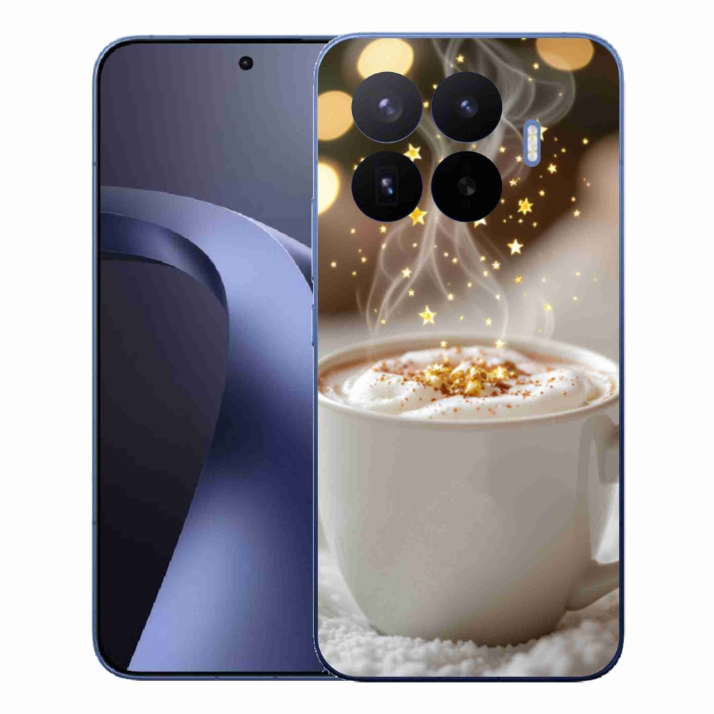 Gélový kryt mmCase na Xiaomi 17T Pro - vianočný horúci nápoj