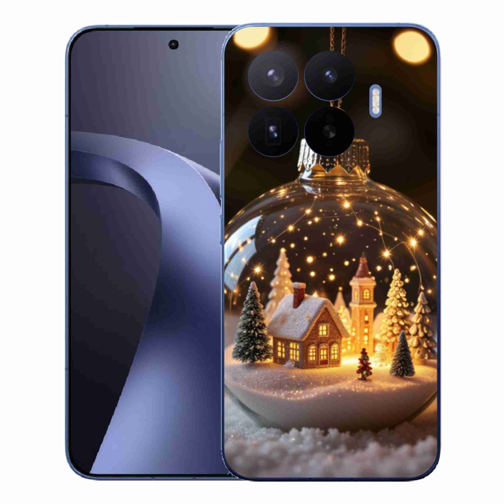 Gélový kryt mmCase na Xiaomi 17T Pro - vianočné gule 3