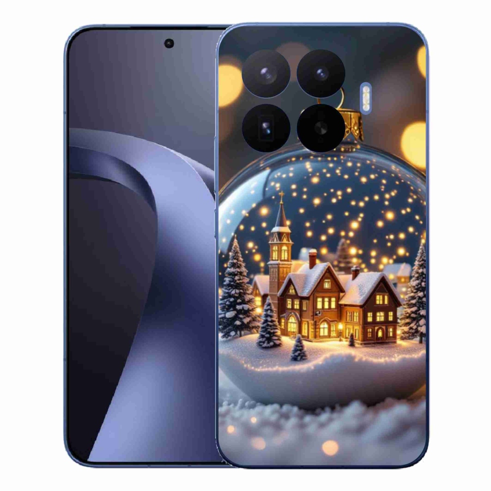 Gélový kryt mmCase na Xiaomi 17T Pro - vianočné gule 4