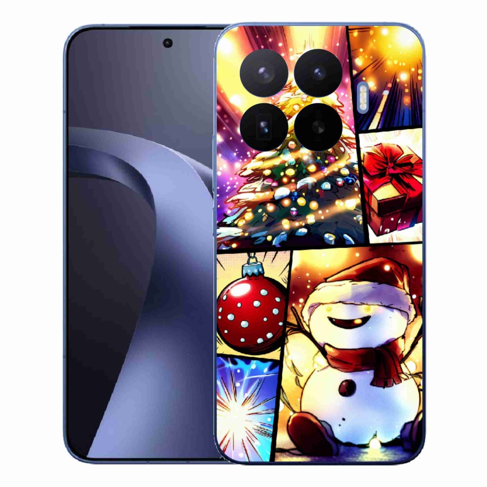 Gélový kryt mmCase na Xiaomi 17T Pro - vianočné motívy 1