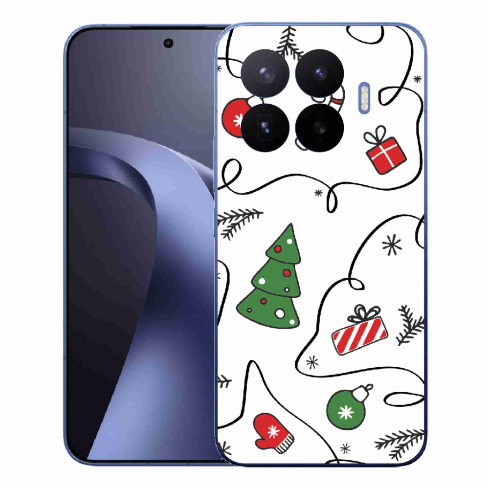 Gélový kryt mmCase na Xiaomi 17T Pro - vianočné motívy