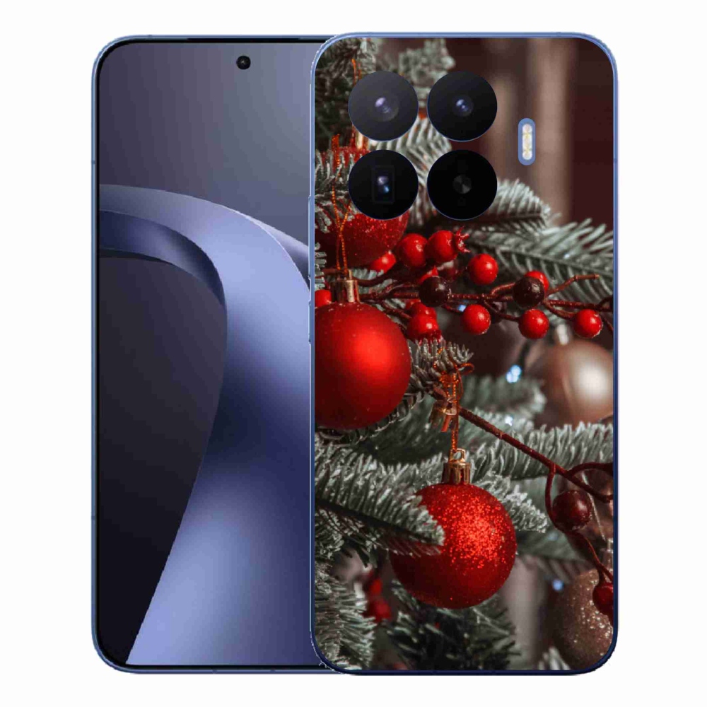 Gélový kryt mmCase na Xiaomi 17T Pro - vianočné ozdoby 2