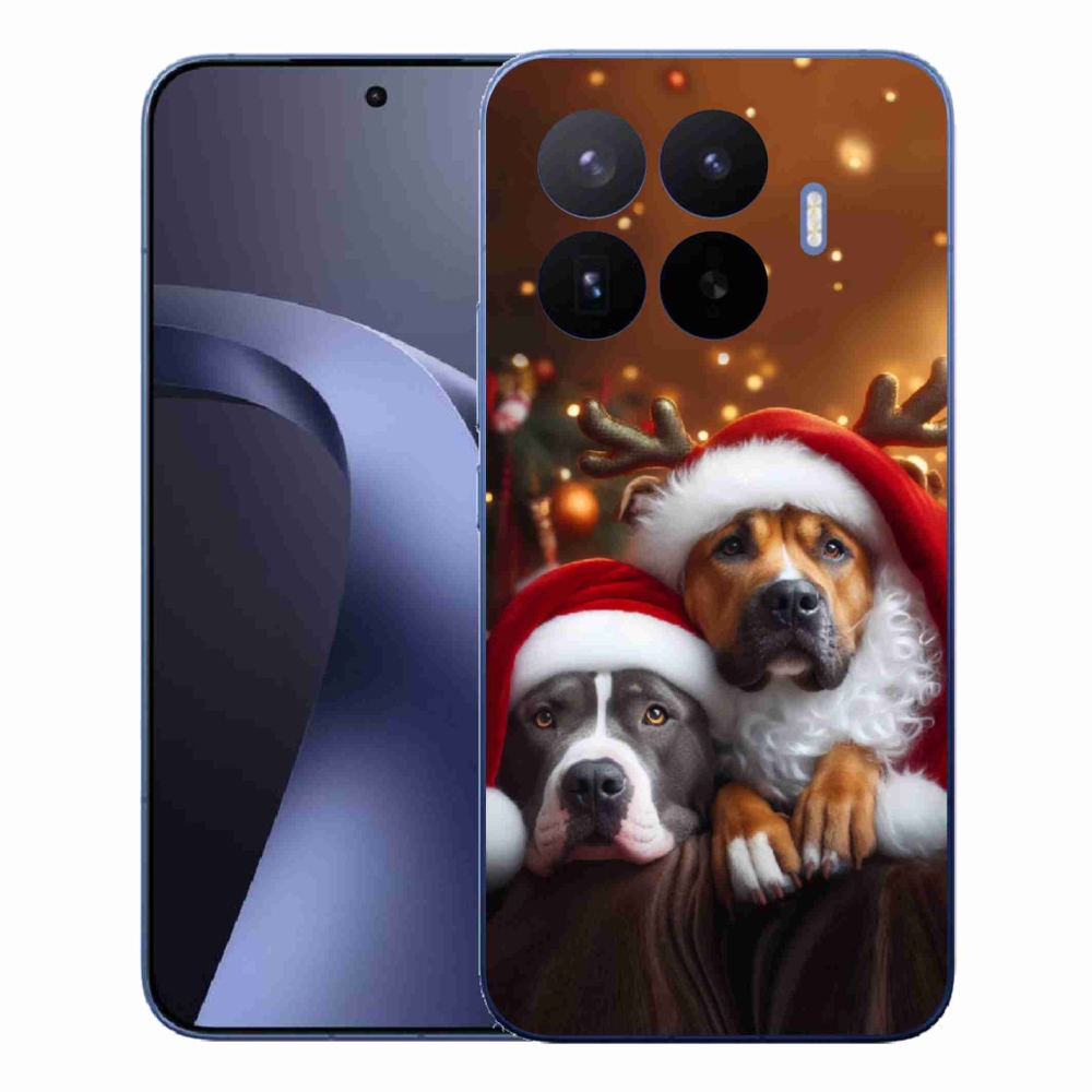 Gélový kryt mmCase na Xiaomi 17T Pro - vianočné psy