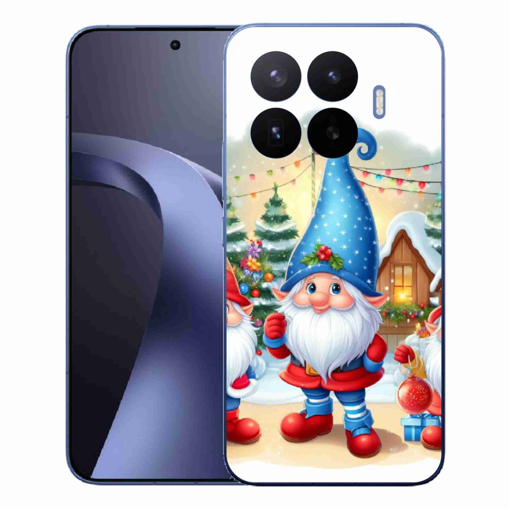 Gélový kryt mmCase na Xiaomi 17T Pro - vianočné škriatkovia