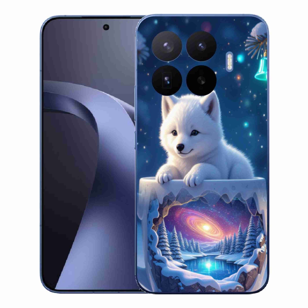 Gélový kryt mmCase na Xiaomi 17T Pro - vianočné šteňa