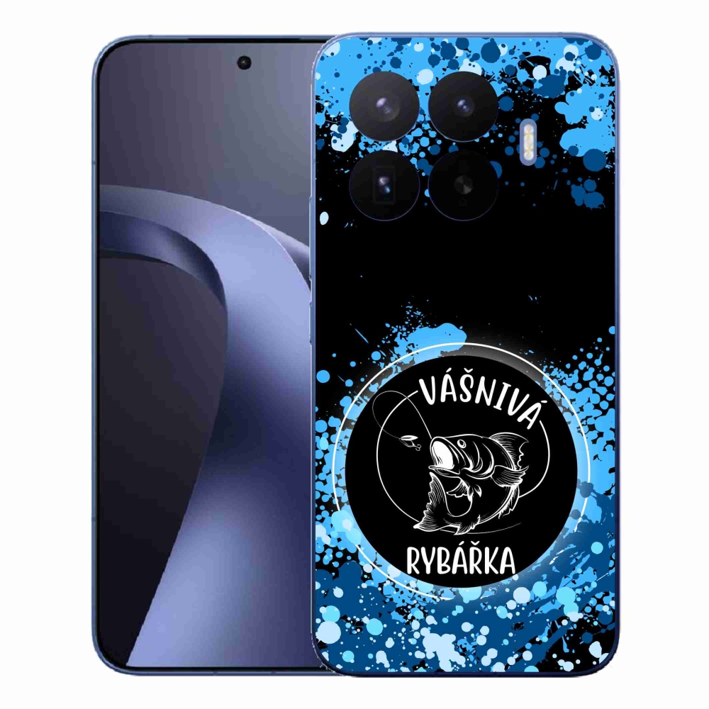 Gélový kryt mmCase na Xiaomi 17T Pro - vášnivá rybárka čierne pozadie