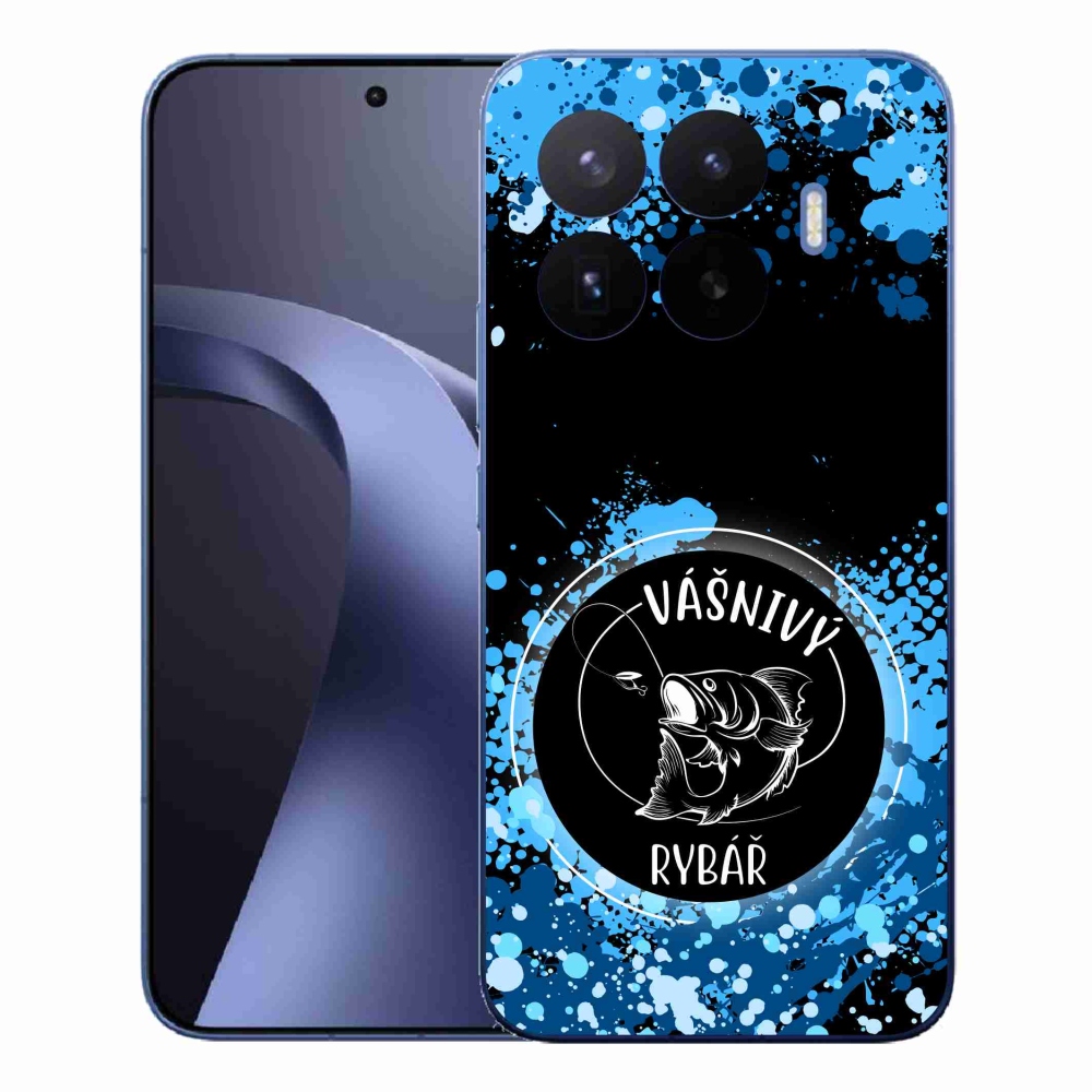 Gélový kryt mmCase na Xiaomi 17T Pro - vášnivý rybár čierne pozadie