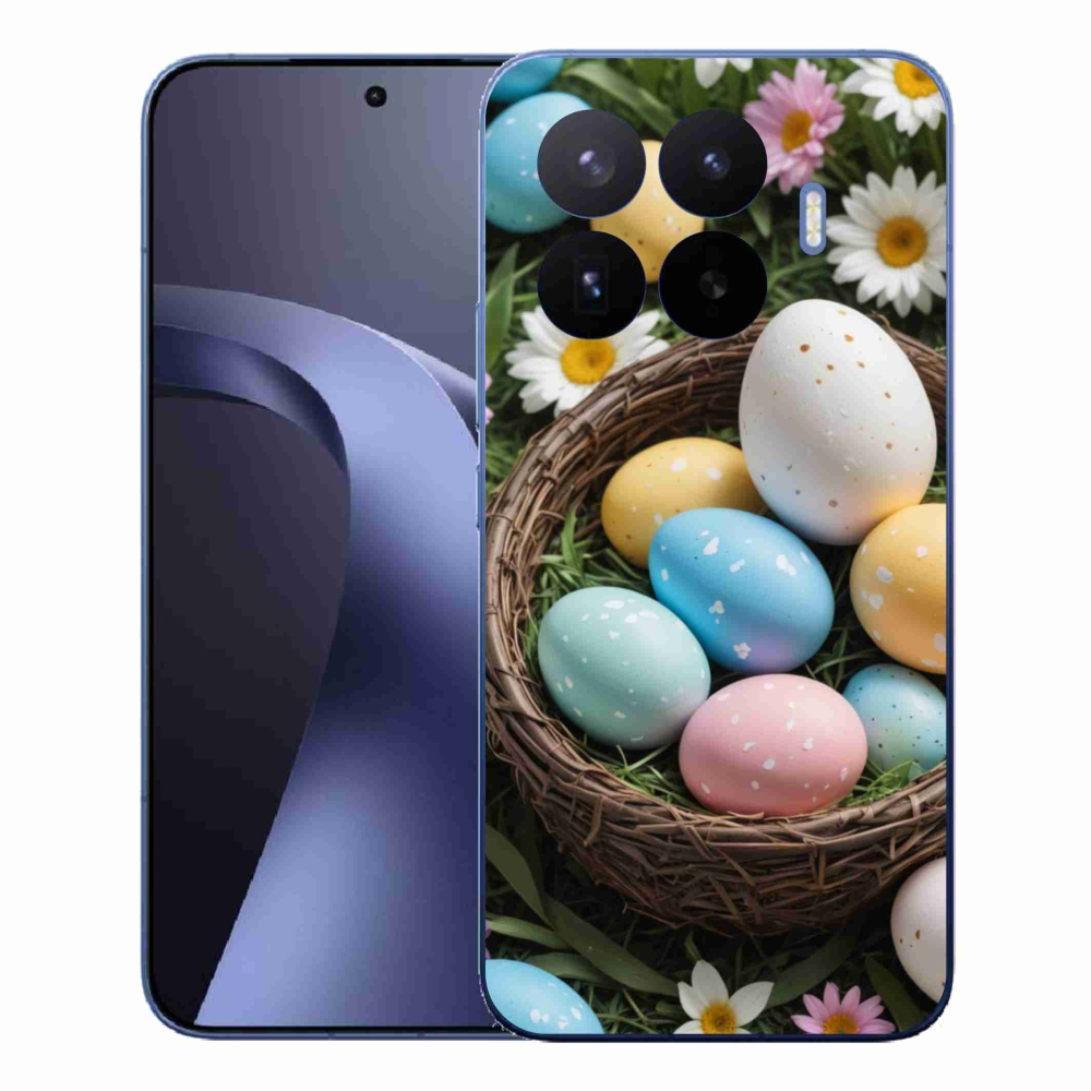 Gélový kryt mmCase na Xiaomi 17T Pro - veľkonočné vajíčka 2