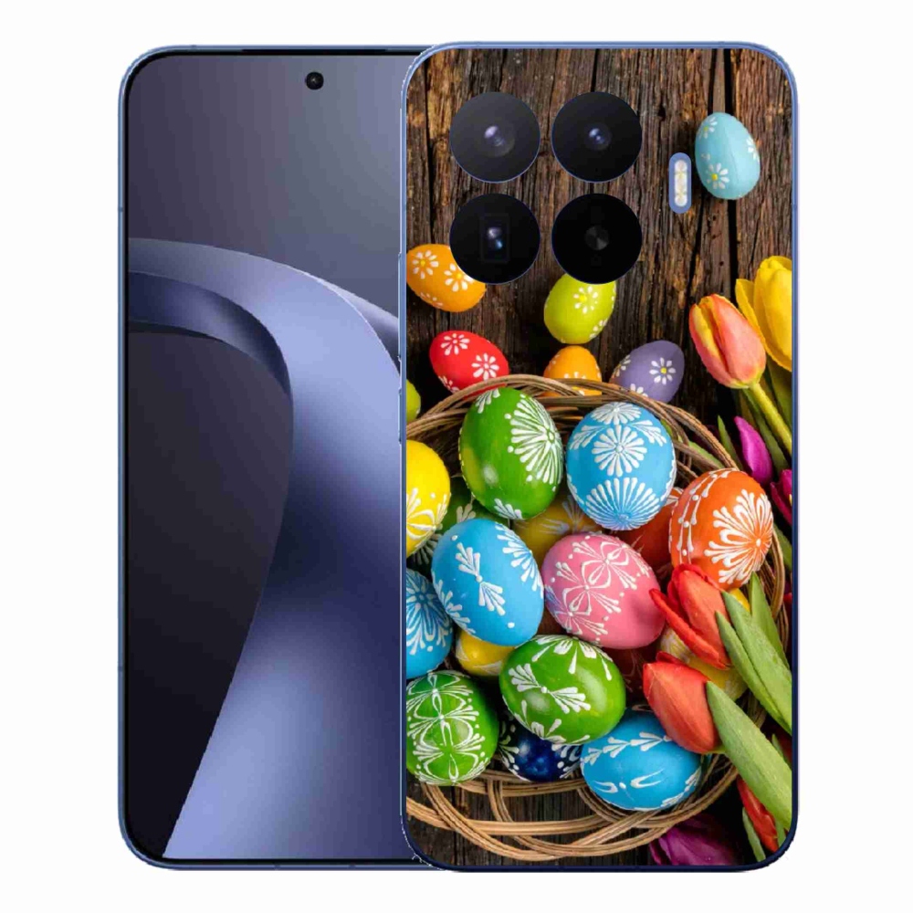 Gélový kryt mmCase na Xiaomi 17T Pro - veľkonočné vajíčka