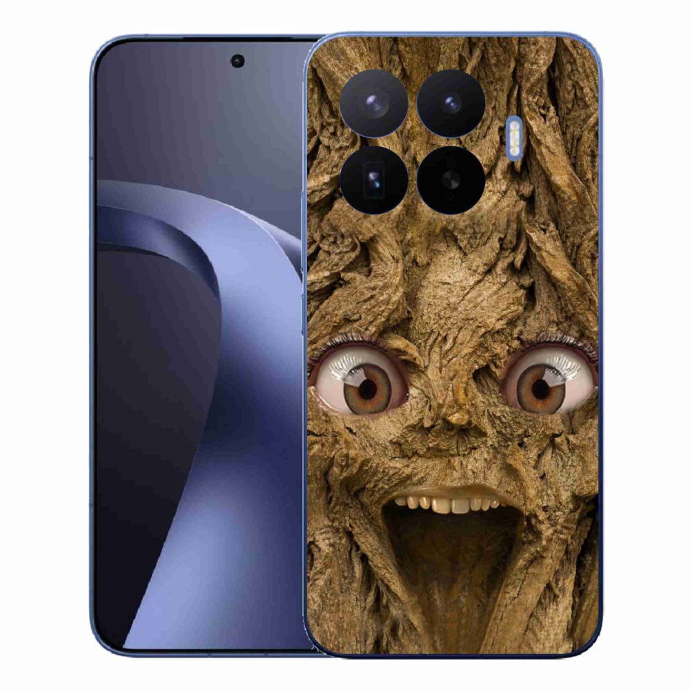 Gélový kryt mmCase na Xiaomi 17T Pro - veselý strom s očami