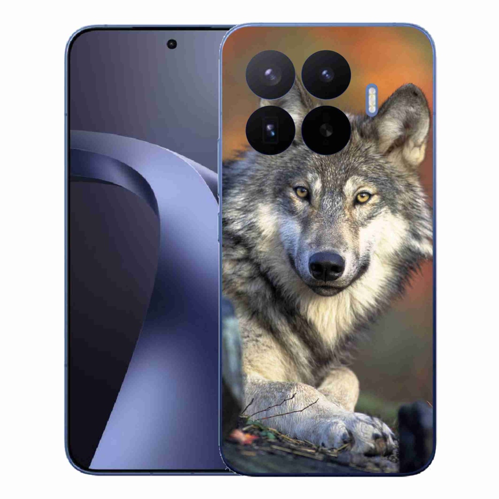 Gélový kryt mmCase na Xiaomi 17T Pro - vlk