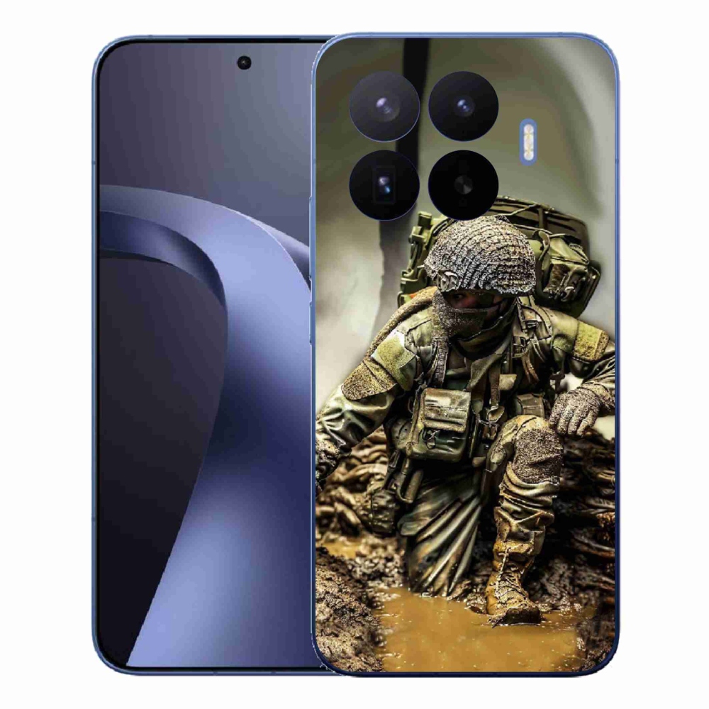 Gélový kryt mmCase na Xiaomi 17T Pro - vojak