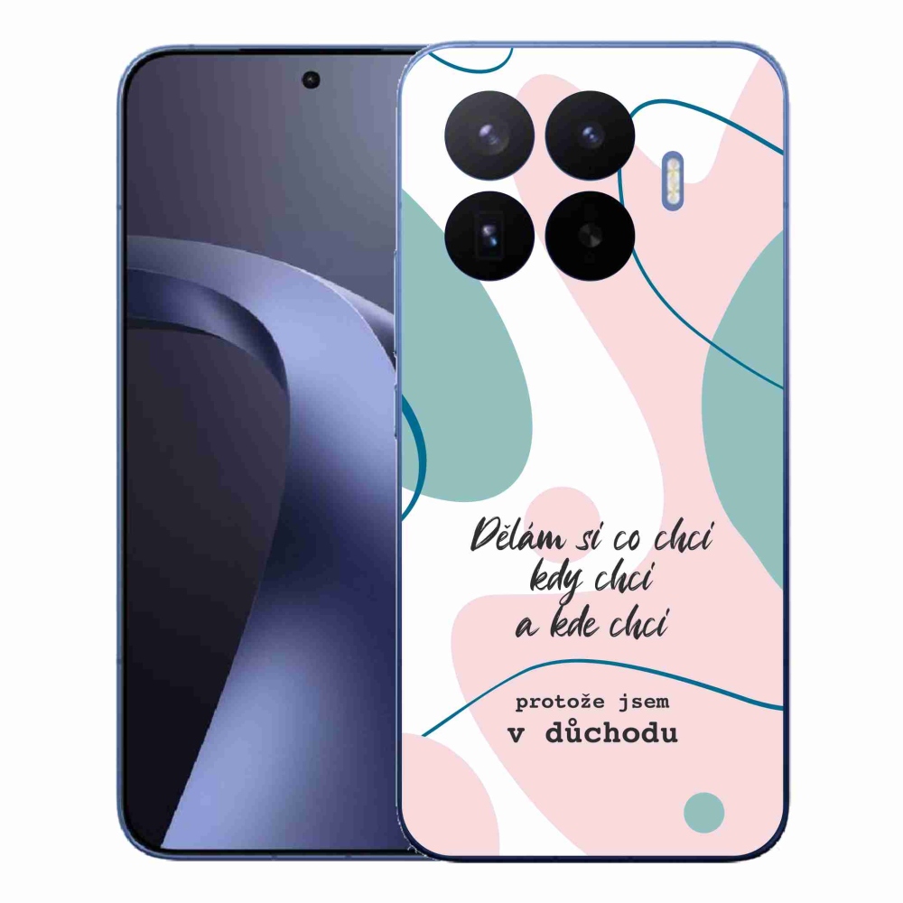 Gélový kryt mmCase na Xiaomi 17T Pro - vtipný text 10 biele pozadie