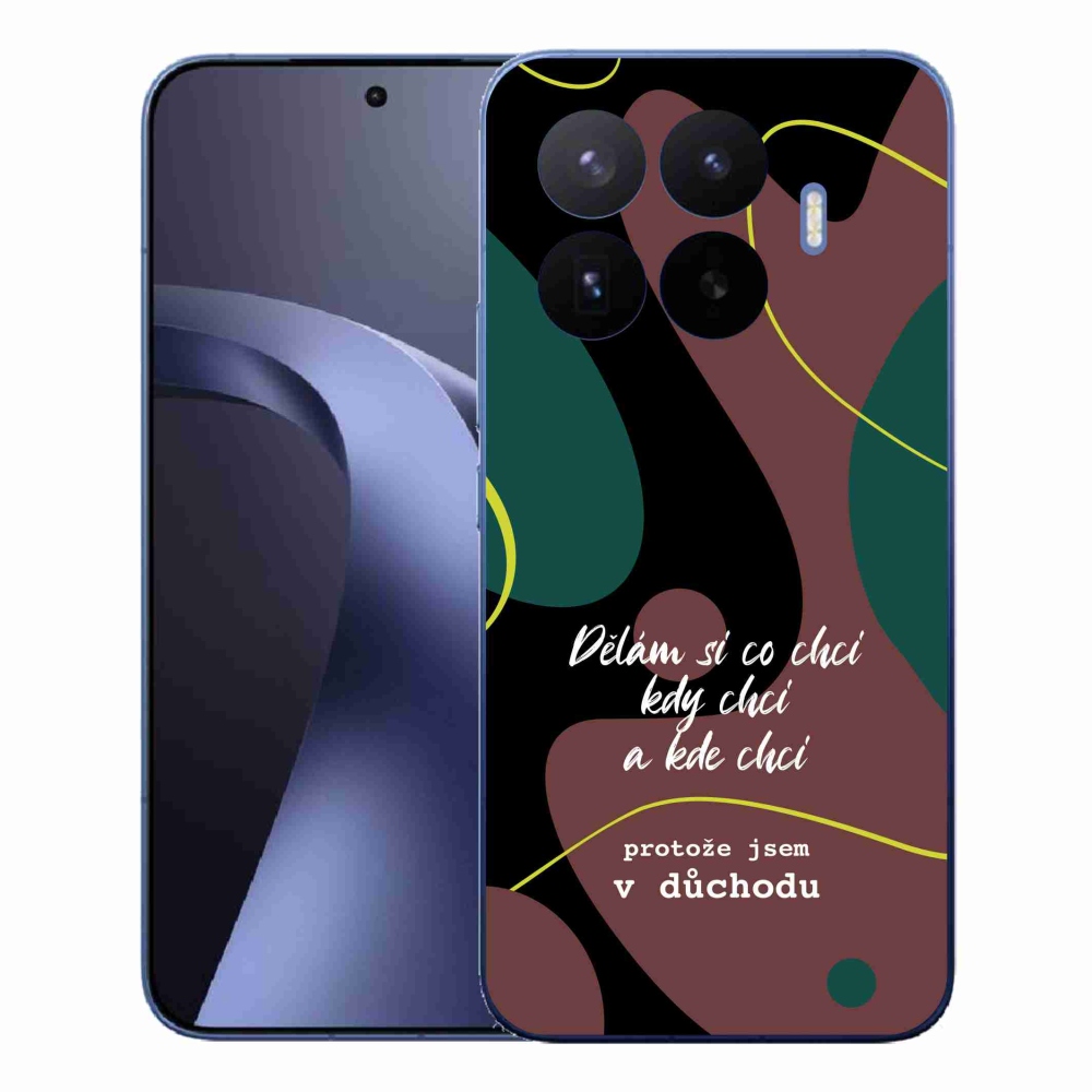 Gélový kryt mmCase na Xiaomi 17T Pro - vtipný text 10 čierne pozadie