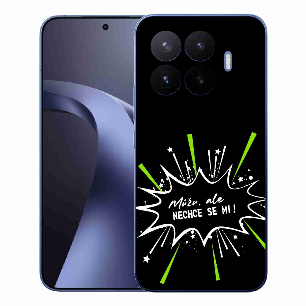 Gélový kryt mmCase na Xiaomi 17T Pro - vtipný text 11 čierne pozadie
